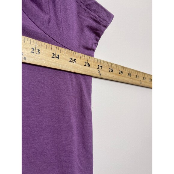 Eileen Fisher T-Shirt Women's Plus Size 3X Purple Short Sleeve Tee Top - Picture 9 of 12